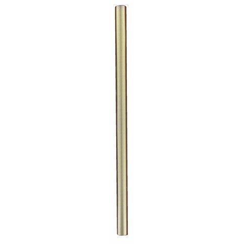 Tube recoupable en acier vieux bronze pour fiches à lacets-diamètre 13 mm-hauteur 1500 mm BROS