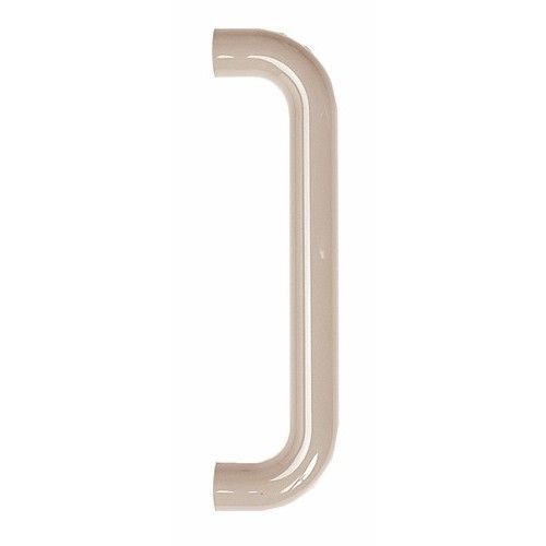 Poignée coudée de porte battante - nylon blanc - entraxe 200 mm -STG88 NORMBAU