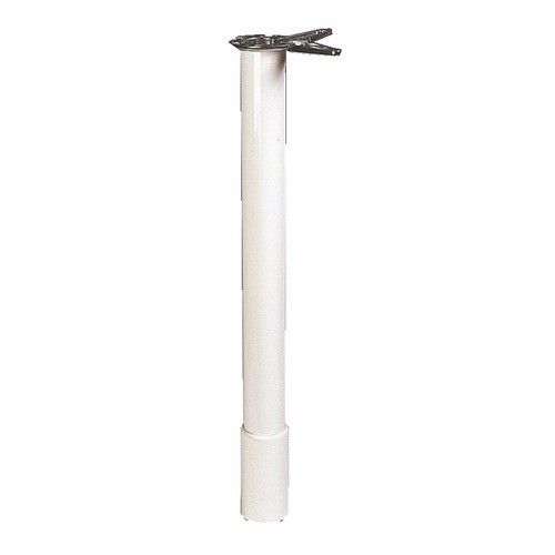 Pied de table métal 613-blanc-H800mm CAMAR