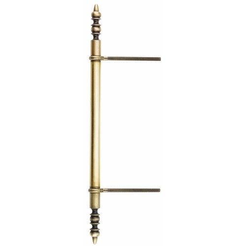 Fiche à lacets dégondable - acier vieux bronze - 13 x 456 mm BROS