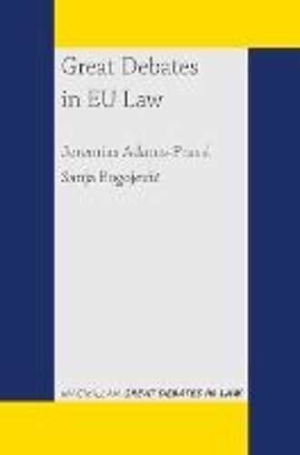 Great Debates In Eu Law