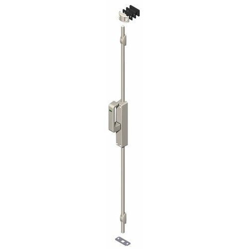 Crémone pompier à poignée rotative - gauche - boitier seul - 6841 gris LA CROISÉE DS