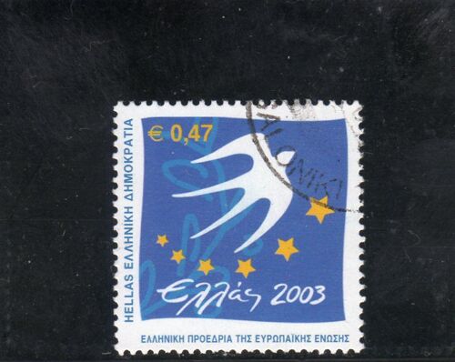 Timbre-Poste De Grèce (Union Européenne)