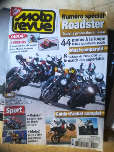 Moto Revue 3957 De 2013 Ktm 390 Duke,Kawasaki Z800,Ducati Monster 1100 Evo,Mv Agusta 1090,Yamaha 1700 Vmax,Suzuki 650 Gladius,Honda Cb1000r,Bmw K1300r,Bautista