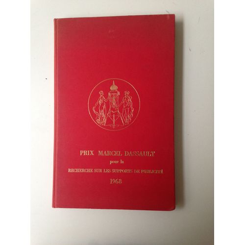 Prix Marcel Dassault Pour La Recherche Sur Les Supports De Publicité 1968