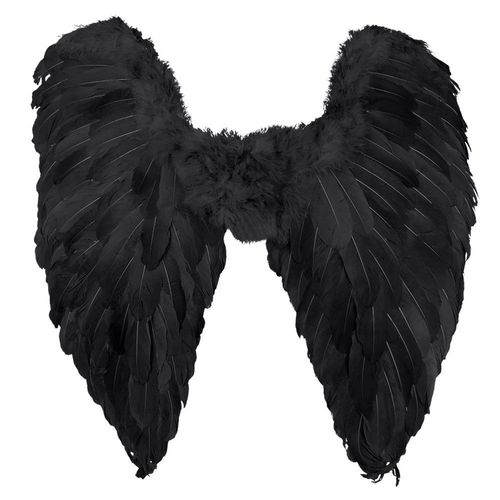 Ailes D'ange 65x65cm Noir
