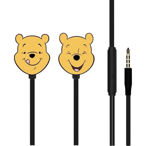 Disney Winnie l'ourson et ses amis 002 casque jaune (Filaire), ?couteurs, Jaune