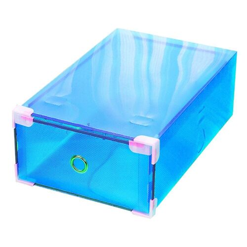 Boîte À Chaussures Empilable En Plastique, Tiroir Transparent, À Bords Épais, Boîte De Rangement, Organisateur De Baskets Pour Hommes Et Femmes