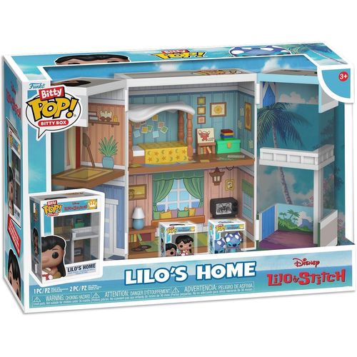 Figurine Funko Pop - Lilo Et Stitch [Disney] - La Maison De Lilo - Bitty Pop Box (85536)