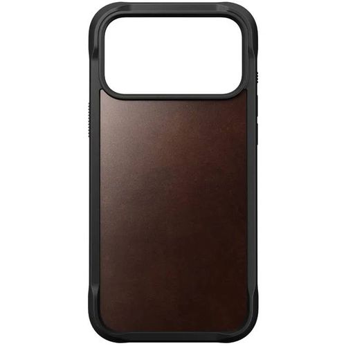 Coque En Cuir Robuste Nomad Pour Iphone 17 Pro Max ¿ Marron Rustique Horween - Nm011796858