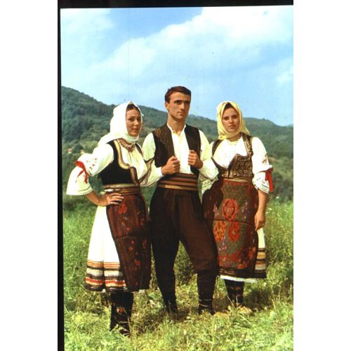 Carte Postale De Nis (Serbie) Costume National Des Environs De Nis