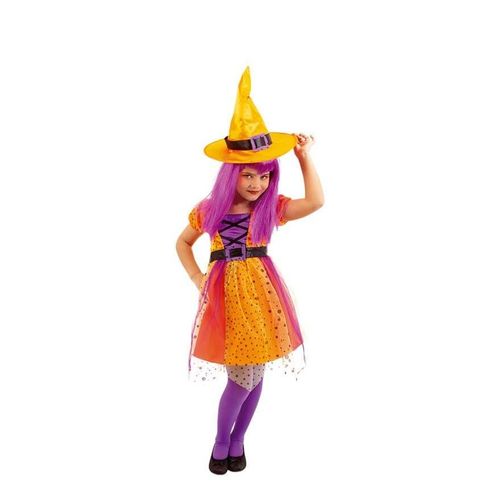 Déguisement De Sorcière Orange Pour Fille