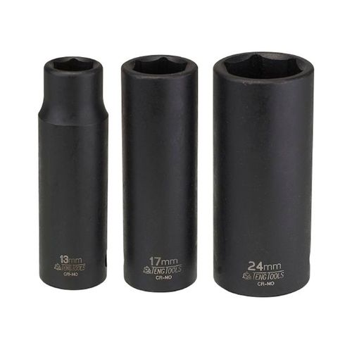 Douille à choc long 1/2 en Drive 6-pans Teng Tools 920624AN