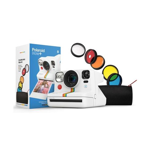 Polaroid Now+ - Instantané - objectif : 94.96 mm - 102.35 mm - type 600 / type i blanc