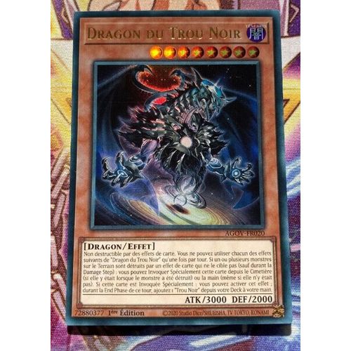 Yu Gi Oh Agov Fr020 Dragon Du Trou Noir Ultra Rare