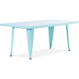 Table Pour Enfant Bistrot Metalix ? 120 Cm - Métal Aquamarine