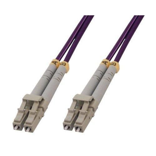 MCL - Câble réseau - LC multi-mode (M) pour LC multi-mode (M) - 15 m - 15 m - fibre optique - 50 / 125 microns - OM4 - sans halogène