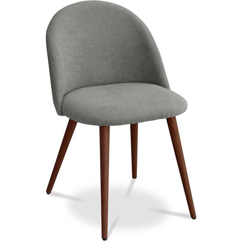 Chaise De Salle À Manger Bennett Design Scandinave Premium - Piètement Foncé Gris