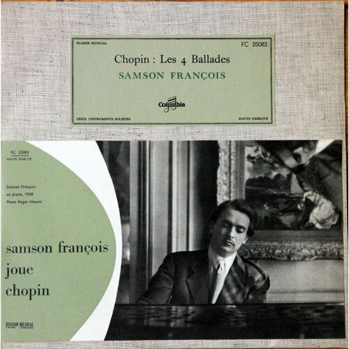 Vinyl Chopin*, Samson François – Les 4 Ballades 33 T
