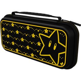 PDP - Étui de voyage Plus GLOW Super Star pour Nintendo Switch, Switch Lite et Switch OLED