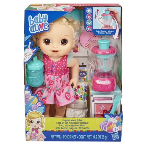 Hasbro Baby Alive - Bébé Et Son Mélangeur Magique