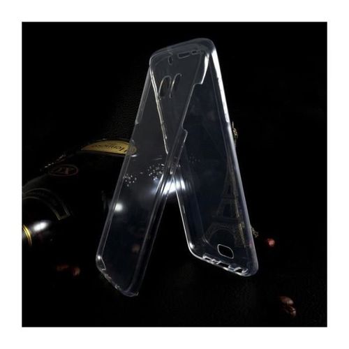 Coque Intégrale Rigide Transparent 360° Anti Choc Samsung Galaxy J6 2018