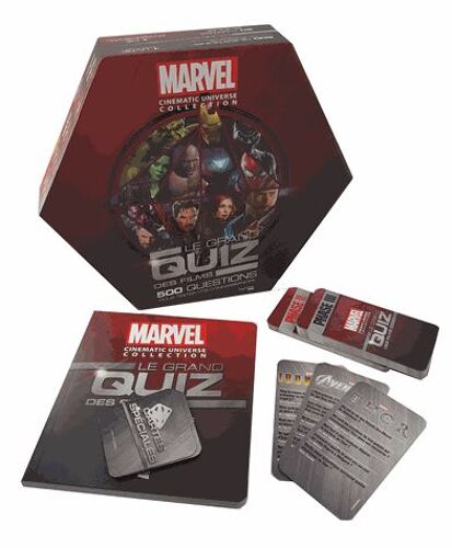 Marvel, Le Grand Quiz Des Films - 500 Questions Pour Tester Vos Connaissances
