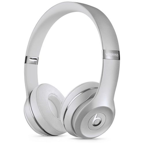 Beats Solo3 - Écouteurs avec micro - sur-oreille - Bluetooth - sans fil - argent