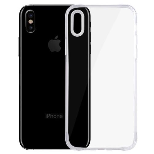 Soft Transparent Tpu Protective Case For Iphone X (Transparent)