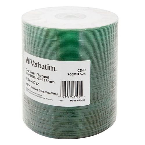 100 CD-R VERBATIM Spindle