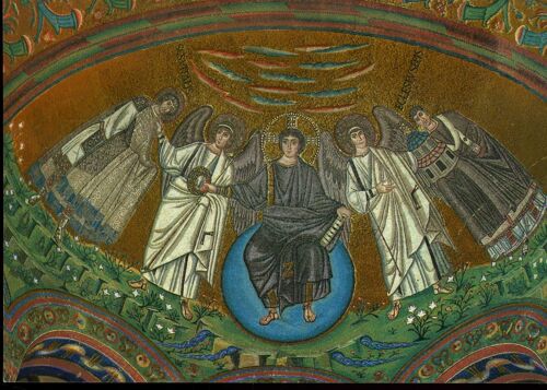 Carte Postale De Ravenne / Ravenna (Italie) San Vitale : Mosaïque De L' Abside