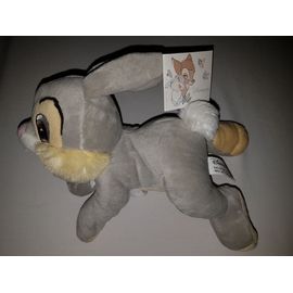 Doudou Lapin Pan Pan Panpan Disneyland Paris Disney Eurodisney Gris Jouet Bebe Naissance Peluche Grise Éveil Comfort Blanket Comforter 25 cm