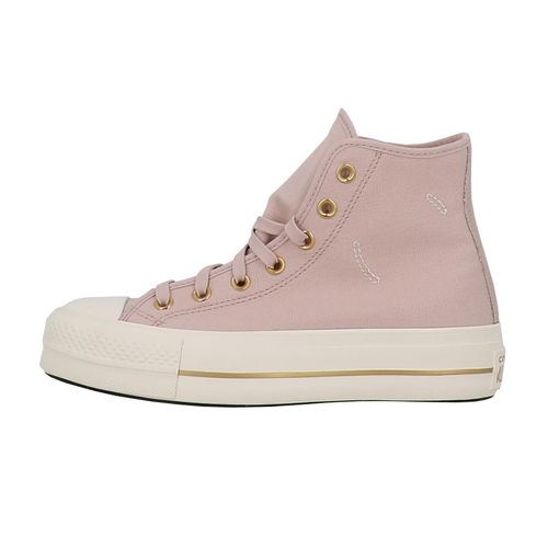 Chaussures Mid Mi Montantes Converse Ctas Lift Hi Flush Stone/egret/gold Rose