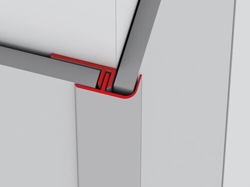 6 XPROFIL D ANGLE EXTeRIEUR H200 CM 300 BLANC