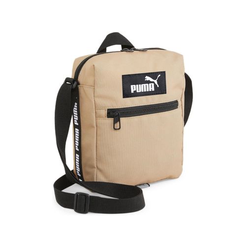 Sacoche pochette bandouliére Puma Evoess portable Ecru