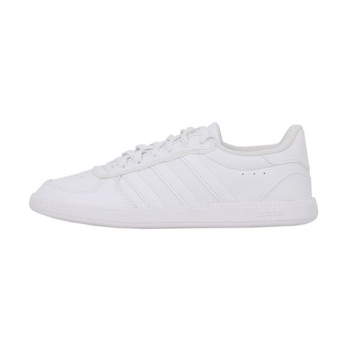 Chaussures Basses Cuir Ou Simili Adidas Breaknet Sleek Blanc 36