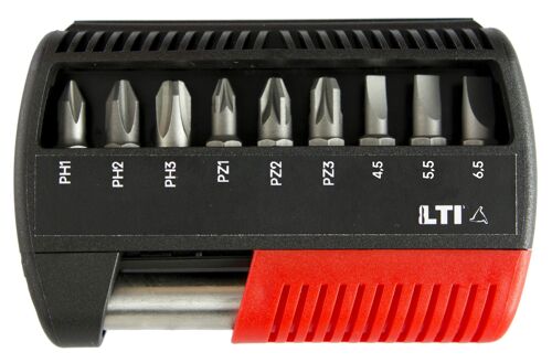 1 XLTI SET 9 INSERTS + PORTE-INSERTS