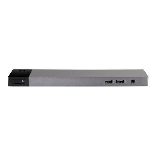 HP ZBook Dock with Thunderbolt 3 - Station d'accueil - VGA, 2 x DP - 200 Watt - pour Portable 14u G5, 15v G5, 17 G3, 17 G4, 17 G5, Studio G4, Studio G5, Studio x360 G5
