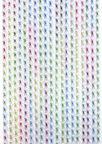 1 XRIDEAU MeDUSE MULTICOLORE CM.120X240 160 FILS