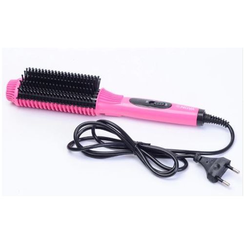 Wik Nova Lg-Yzfs Brosse Lissante Chauffante Rose Et Noire