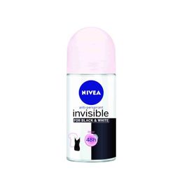 Nivea Black And White Invisible Desodorante Roll On 50 Ml 