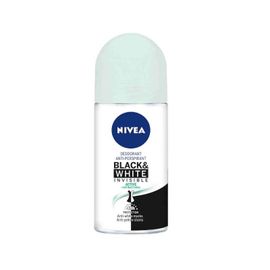 Nivea Desodorante Black And White Invisible Active Roll On 50 Ml 