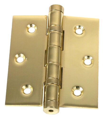 4 XCHARNIERE AVEC ROULEMENTS POM.CYL.LAITON. 100X90