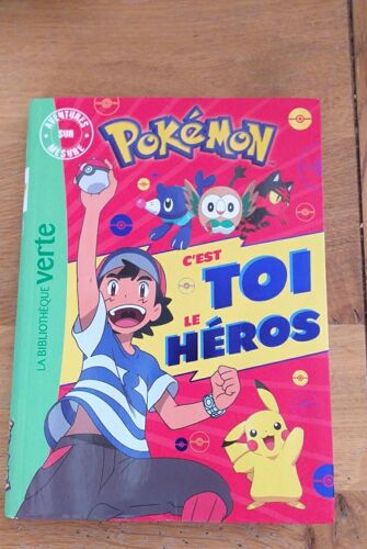 Livre Pokémon C Est Toi Le Heros