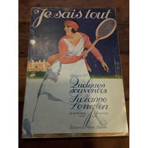 Je Sais Tout - 15 Août 1921