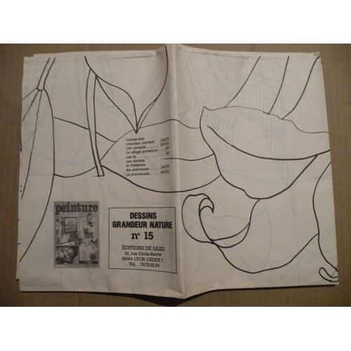 Brade Dessins Grandeur Nature N° 15 - Editions De Saxe