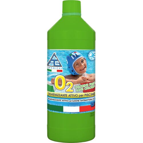 12 XDeSINFECTANT MULTIATT.S/CHLORINE POUR PISCINE 1 LT