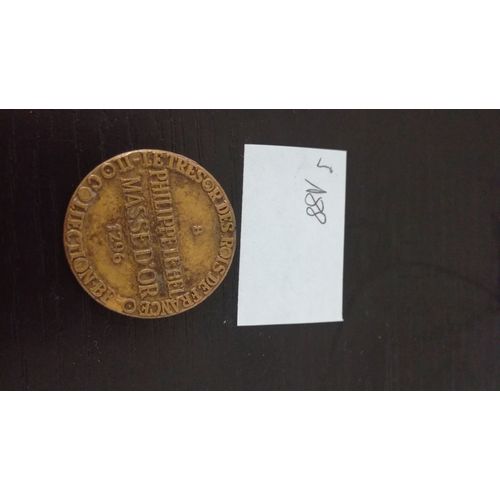 Jeton De Collection Bp - Reproduction De Pièce Ancienne - Masse D'or Philippe Le Bel (1296)