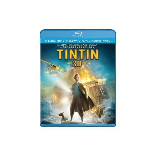 The Adventures Of Tintin 3d (Blu-Ray 3d + Blu-Ray + Dvd + Digital Copy)