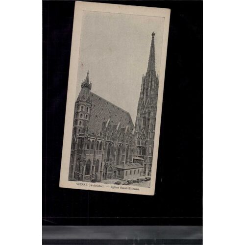7 X 14 Cm Carte Postale En L Etat Sur Les Photos Vienne Eglise Saint Etienne
